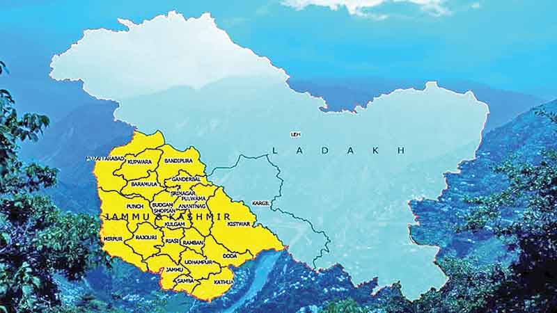 India releases new map with Jammu, Kashmir, Ladakh