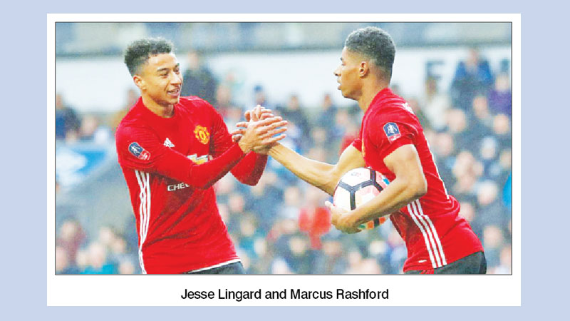 Lingard reveals Rashford rivalry drives ManU’s power surge
