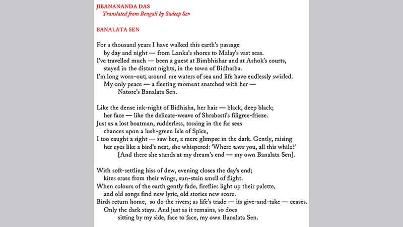 Jibanananda Das: A journey through his literature