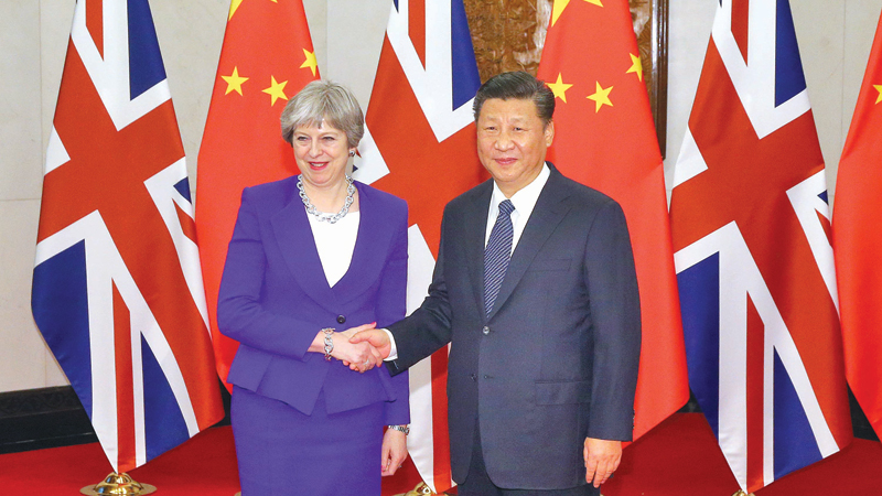 Jingping wants ‘new level’ of China-Britain ties 