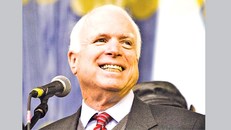 The hard way: John McCain 