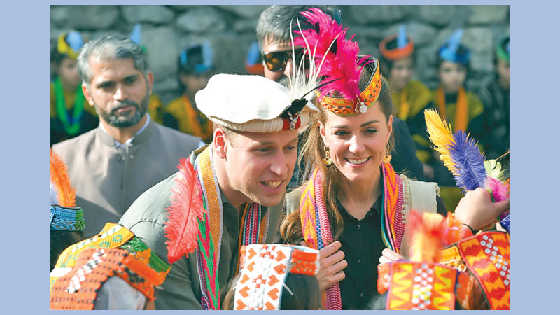 Kate, William visit Hindu Kush glacier