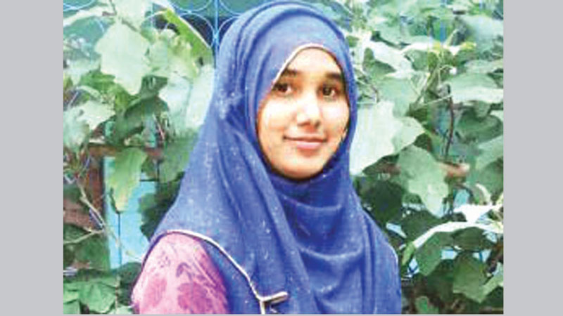 Khadija fighting for life