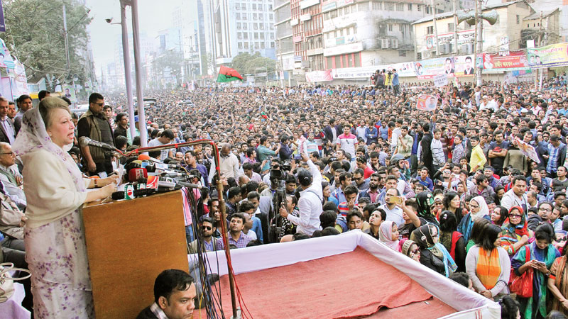 Hold talks for fresh polls