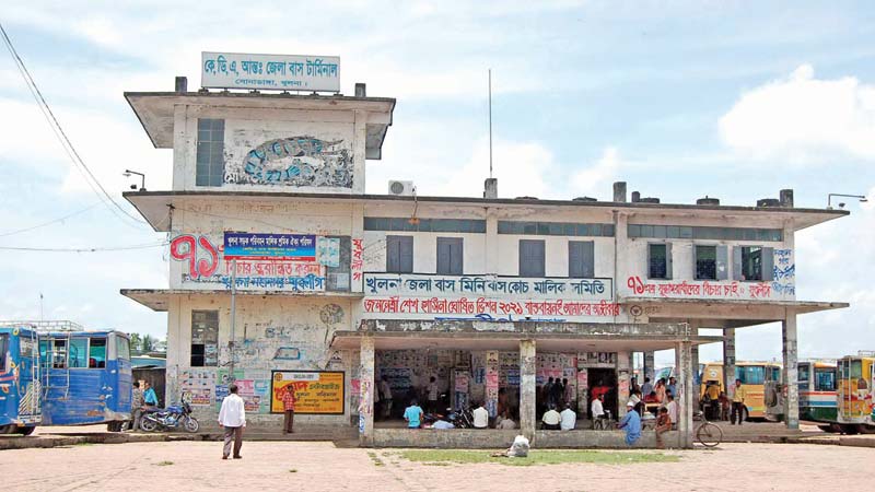 Khulna bus terminal in sorry state