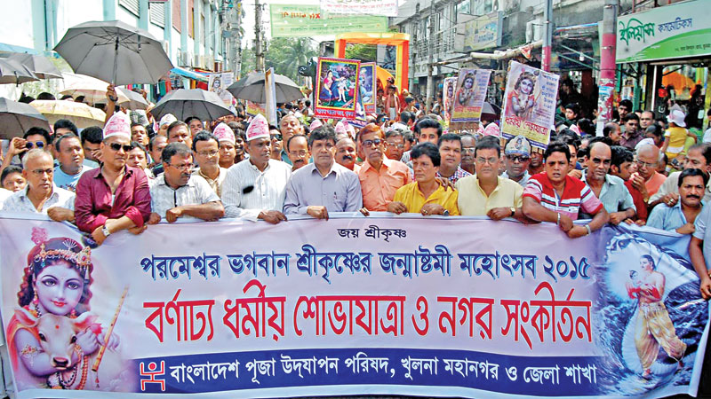 Janmashtami celebrated in cities