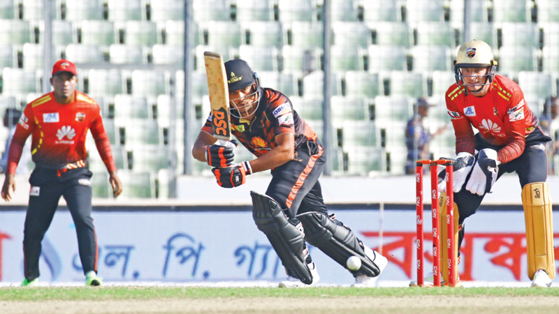 Comilla in pole position despite defeat