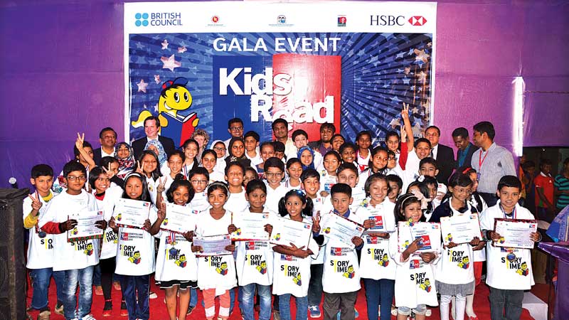 Prize giving ceremony of kids read programme 