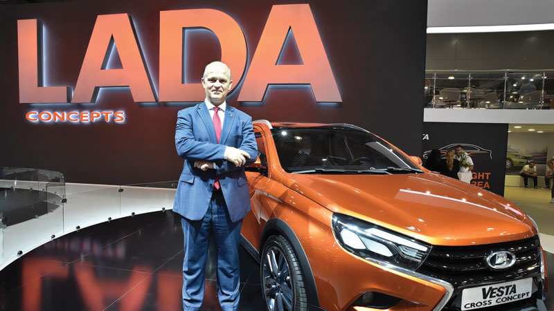 Russia’s Lada maker boss eyes profits profit by 2018