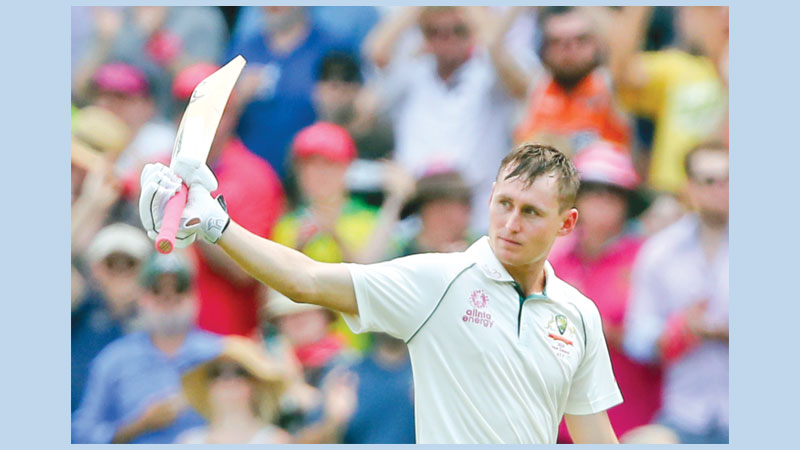 Labuschagne’s double ton puts
Australia in strong position