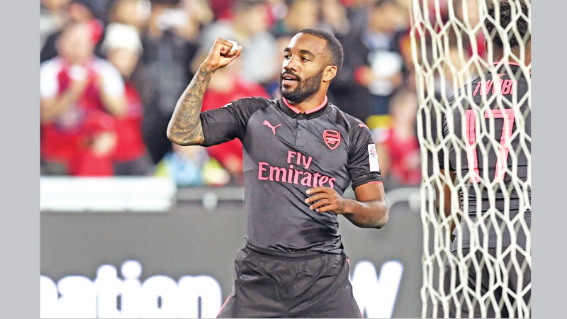 Lacazette scores on debut in Arsenal win