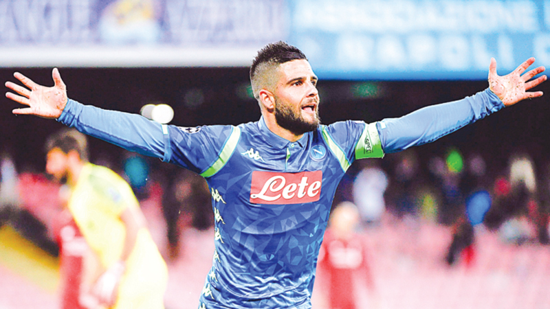 Late Insigne winner buries Liverpool in Naples