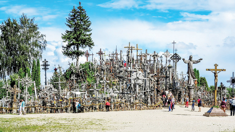 Lithuania’s miraculous hill of 100,000 crosses