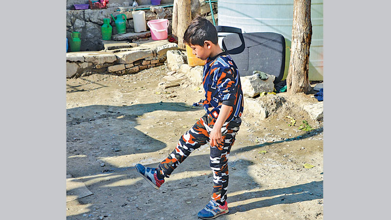 Afghan ‘Little Messi’ forced to flee