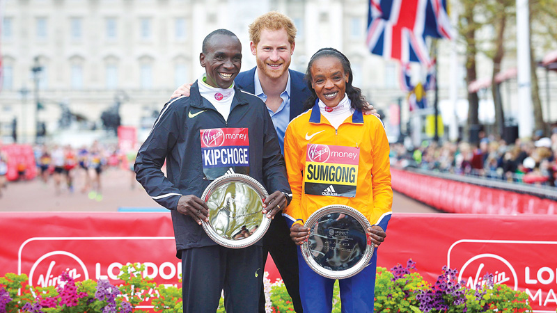 Double delight for Kenyan runners