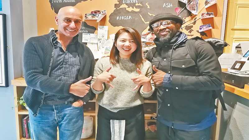 Malaysian woman Xiatian and her sushi restaurant in Kunming