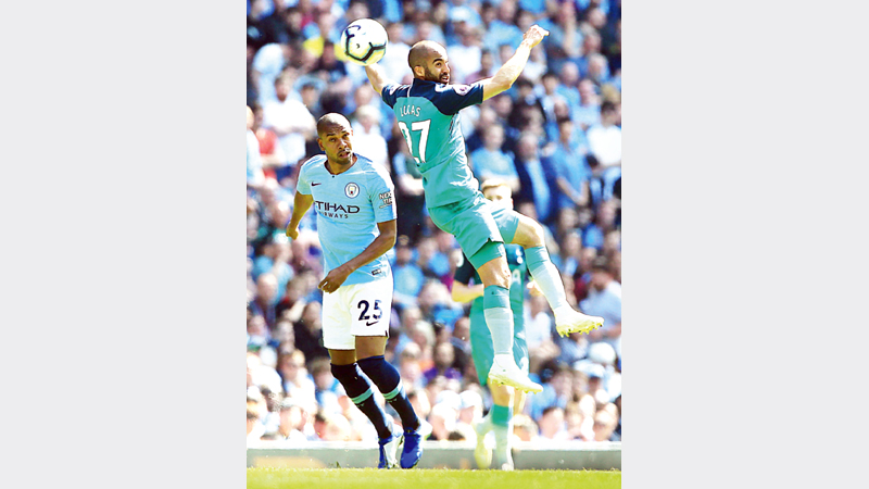 Man City fighting like animals: Fernandinho