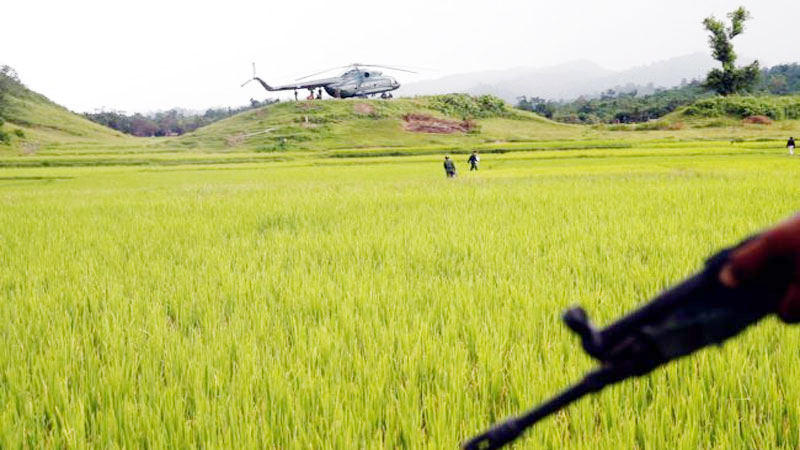 Myanmar army finds 10 bodies in mass grave