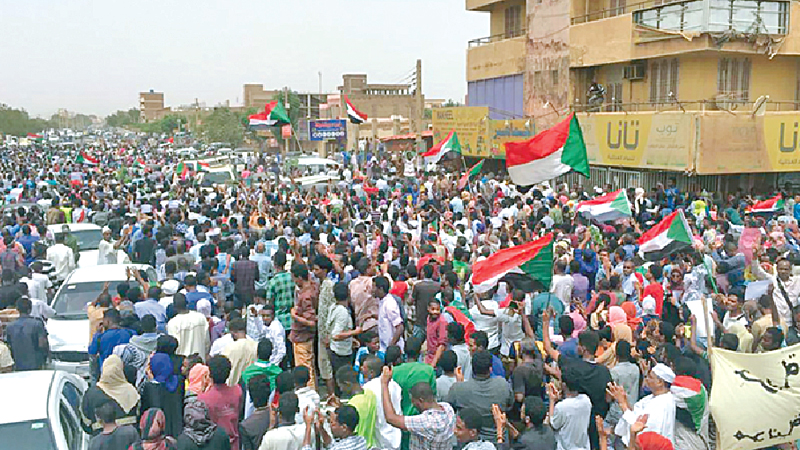 Mass protests for civilian rule rock Sudan