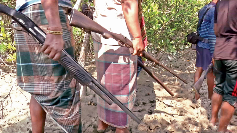 Farewell to arms for Sundarbans gang