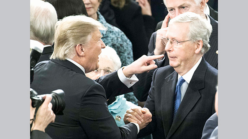 Who is worse, Donald Trump or Mitch McConnell?