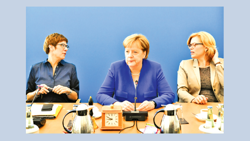 Merkel coalition’s fate hangs in balance 