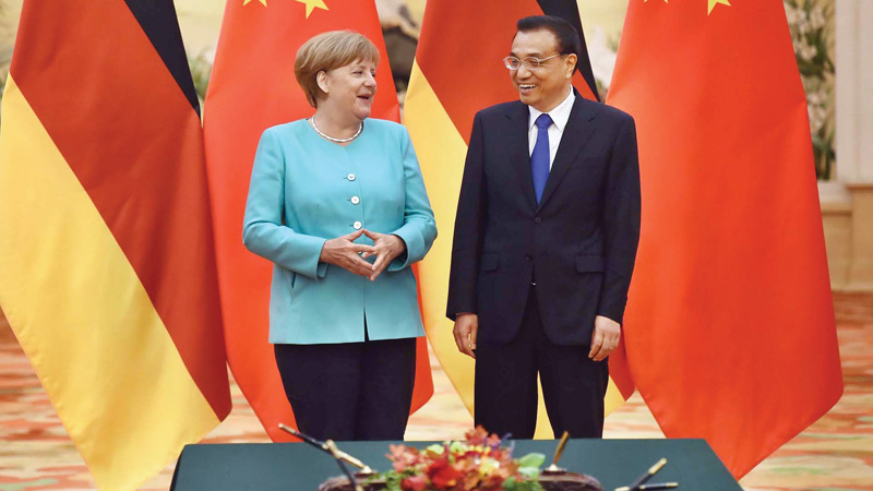 Trade disputes loom over Merkel’s China visit
