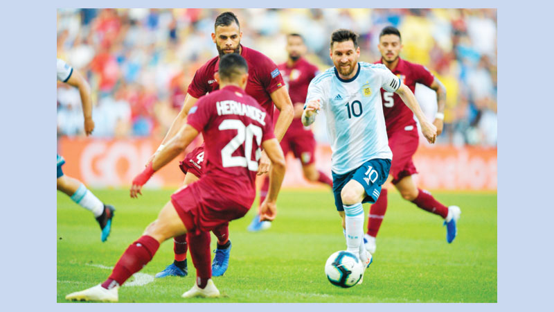 ‘Messi, Aguero will have to sweat against Brazil’