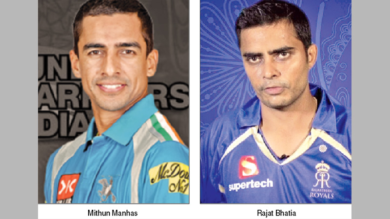 Bhatia, Mithun to play for local giants
