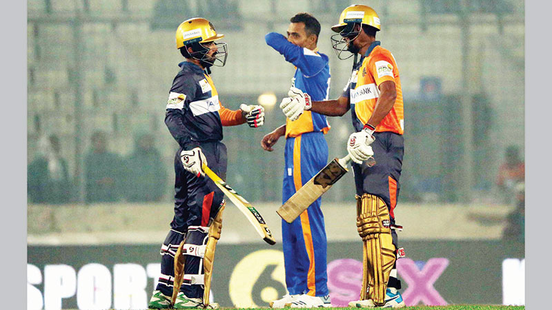 Shanto’s ton helps Khulna
win over Dhaka