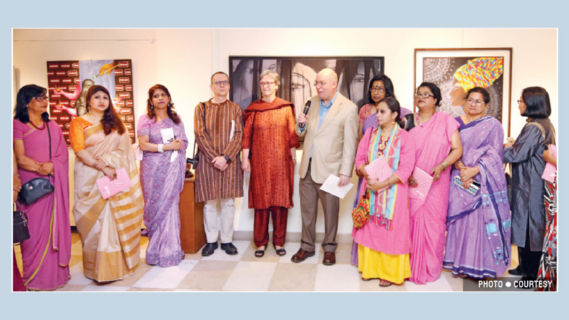 Month-long art exhibition of 33 women artists begins at Gallery Cosmos