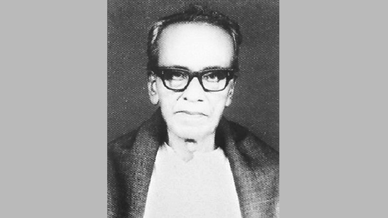 Mukundalal Sarker's 39th death anniv today