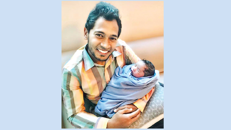 Mushfiq becomes dad