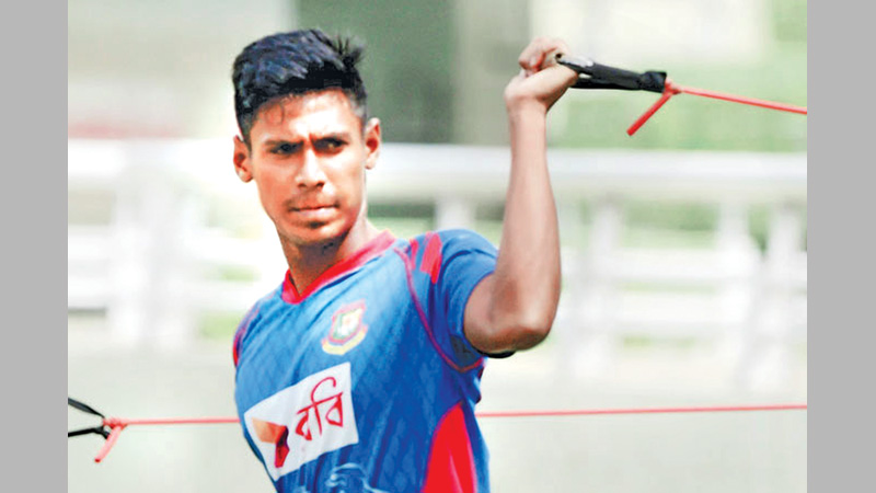 Mustafiz starts rehabilitation