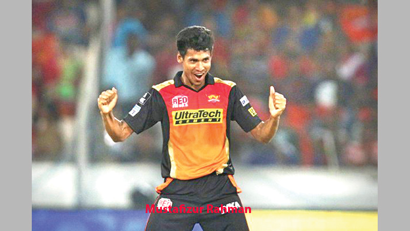 Mustafizur at home in an unfamiliar land