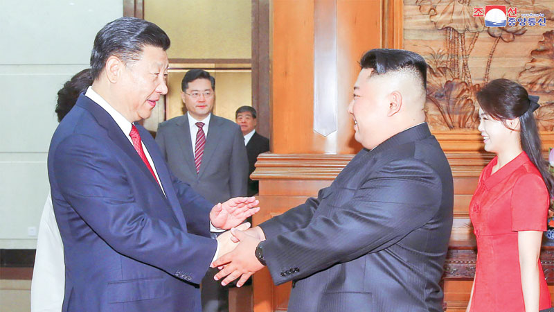 China gives lessons to N Korea