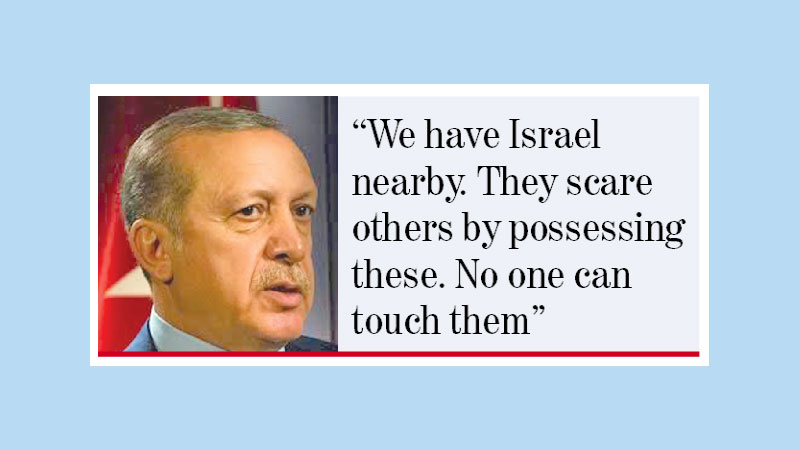 No longer obedient NATO ally, Erdogan floats nuclear option