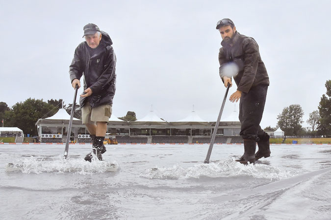 NZ-Bangladesh third day's play washed out