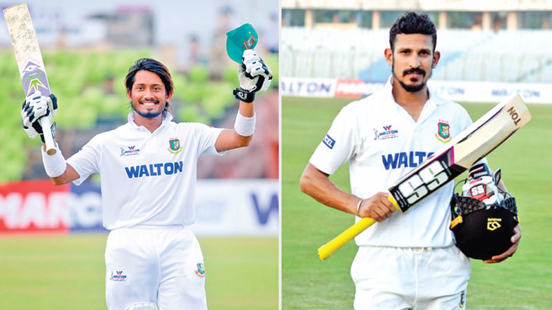 Anamul, Nasir hit double centuries