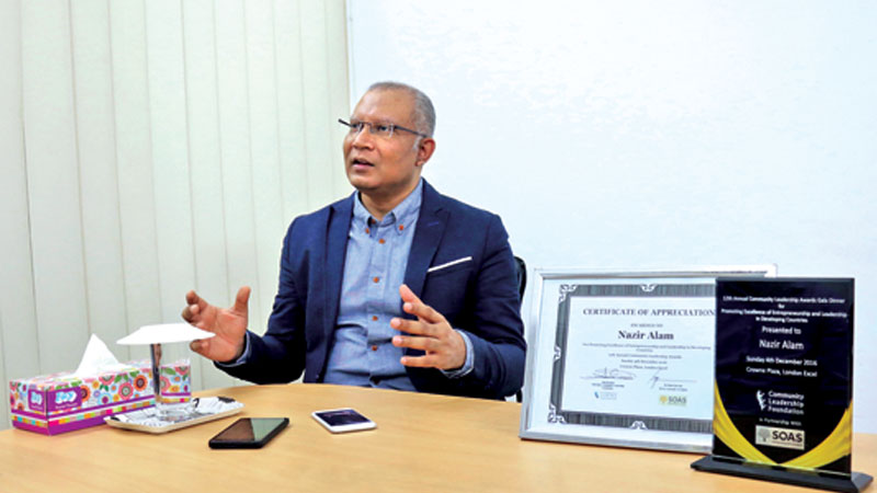 Interview with Nazir Alam, winner of Leadership Award 2016