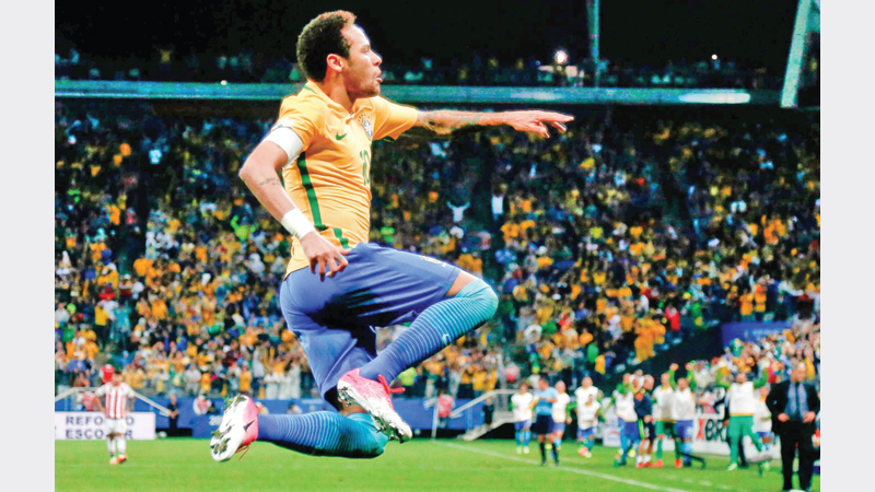 Neymar from beach to world stage 