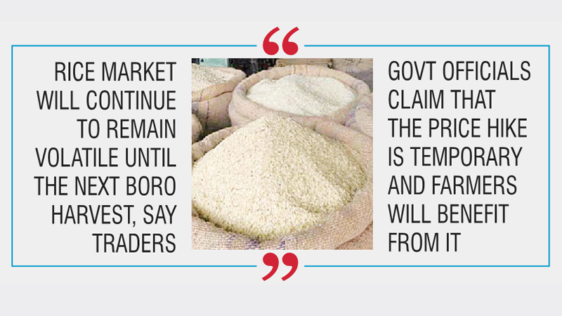 No fall in rice prices soon