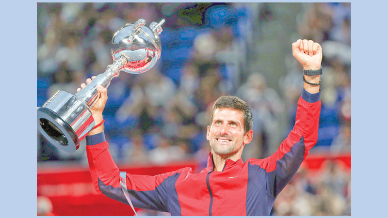 Novak Djokovic takes Japan Open