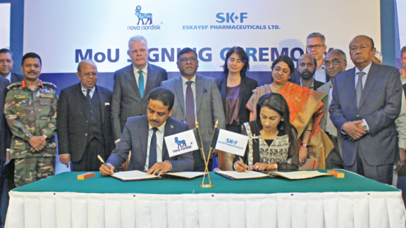 Novo Nordisk and Eskayef signs (MoU) to transfer Danish state-of-the-art technology to Bangladesh for advanced insulin manufacturing  