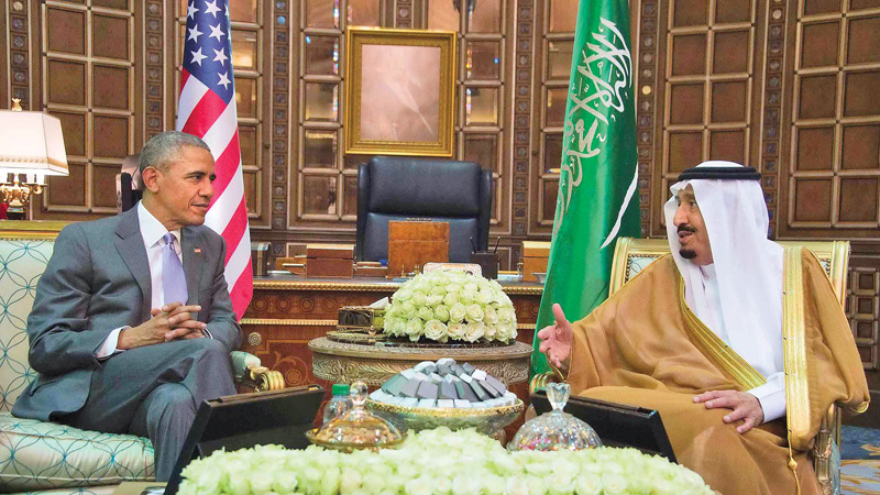 Obama in Saudi Arabia on fence-mending visit
