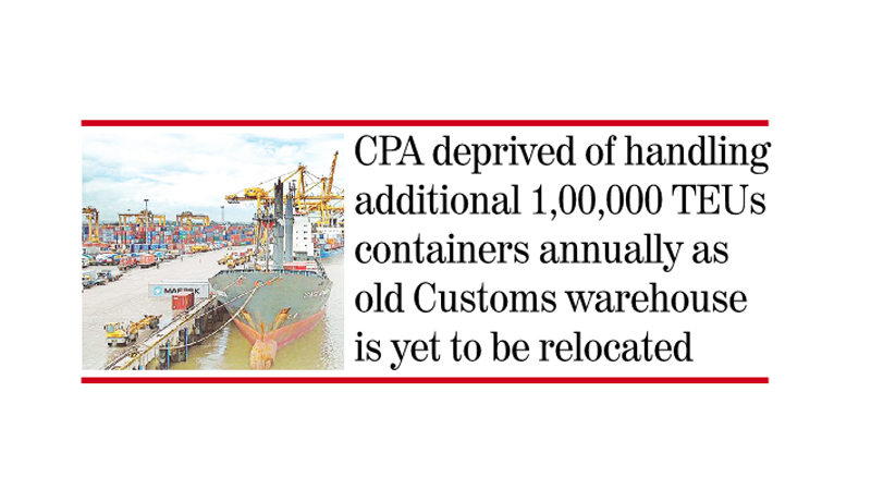 Old customs auction warehouse inside Ctg port hinders operation