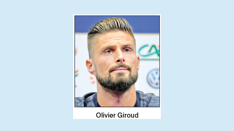 French team spirits high: Giroud