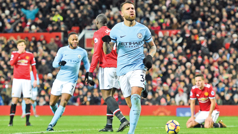 Otamendi gives City derby delight