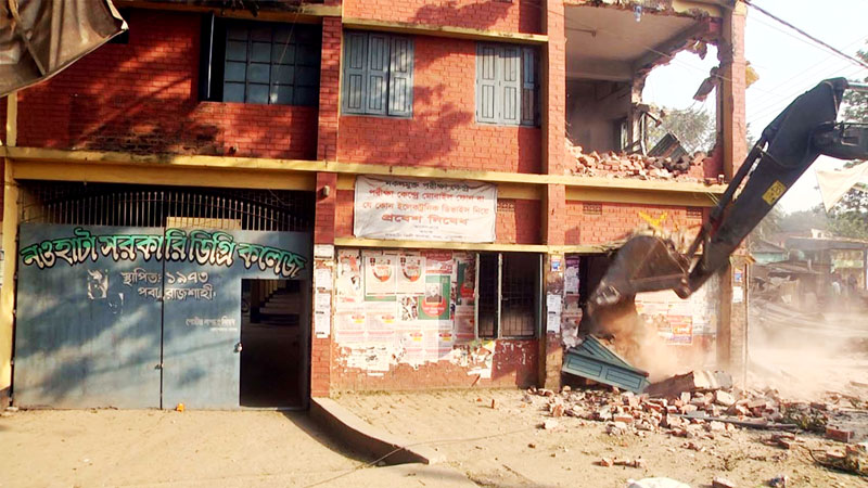 Over 300 illegal structures demolished in special drives

