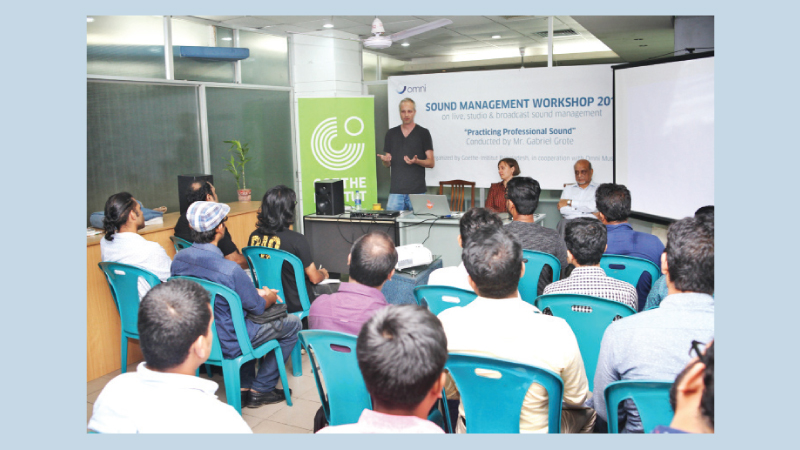 Workshop on live, studio & broadcast sound management begins in city